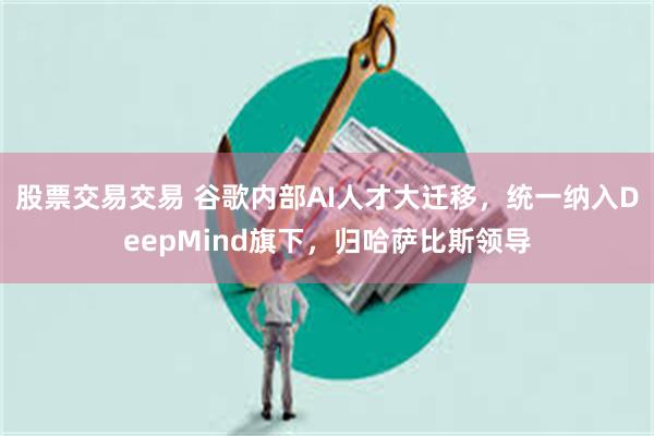 股票交易交易 谷歌内部AI人才大迁移，统一纳入DeepMind旗下，归哈萨比斯领导