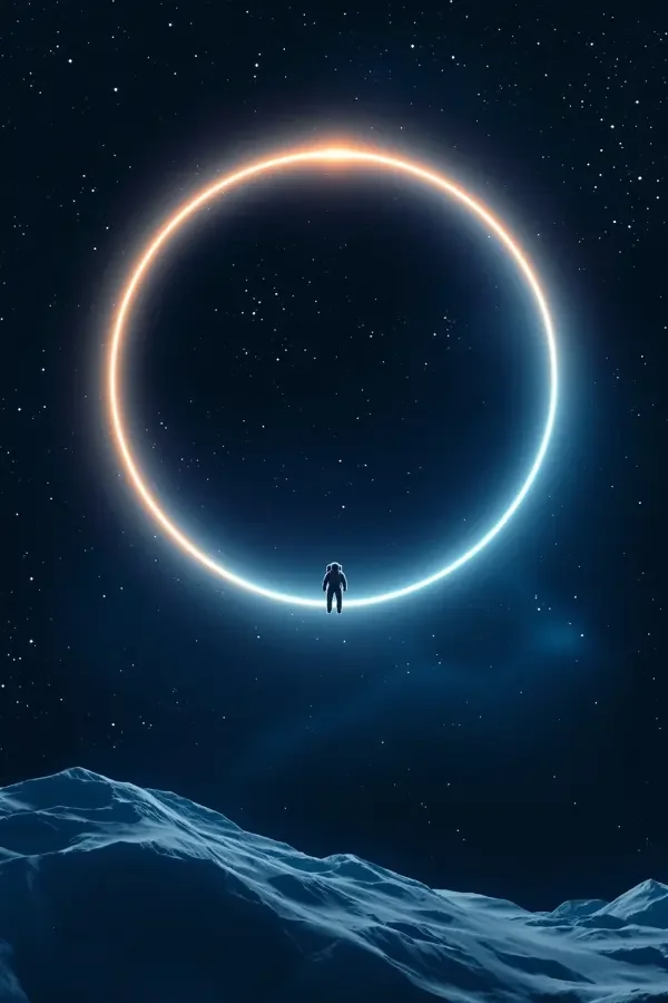《星海归航》科幻影片封面